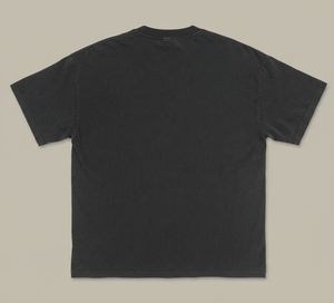 T-shirt en coton imprimé tendance, style vintage, manches courtes, effet délavé, imprimé graphique, unisexe - Product Image 2