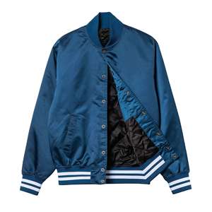 <b>Jacket</b> For Wholesale Fashionable Streetwear Satin Varsity <b>Jacket</b> For Men 100% Top Quality - Product Image 5