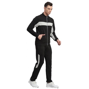 2026 <b>Men</b> Tracksuit Set Zip Up <b>Jacket</b> And Full Length Pants <b>Lightweight</b> Breathable Quick Dry Sportswear For Running Travel Set - Product Image 3