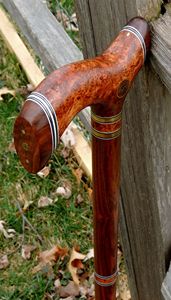 Hot Selling Premium Single-Point Waterproof Handcrafted <b>Rustic</b> <b>Wooden</b> Walking Stick Durable Cane - Product Image 4