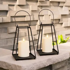 Modern Candle Stand Elegant Wedding Reception Collection StylingHigh Quality <b>Bamboo</b> Handmade <b>Lantern</b> Home Decoration Hospitality - Product Image 3