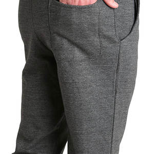 Pantalon de jogging décontracté en toile respirante pour hommes, léger, écologique, avec cordon de serrage, coupe ample, vente en gros - Product Image 5