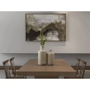 Minimalist Iron Coastal Tabletop <b>Vase</b> Set Handmade Eco-Friendly Decorative <b>Vases</b> for Modern Home Interior Design - Product Image 1