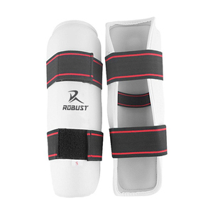 High Quality ROBUST INDUSTRIES Leather Shin <b>Pads</b> for Men-Lightweight & Eco-Friendly Customizable Sizes & Logo Made in Pakistan - Product Image 1