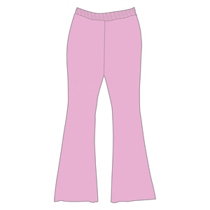 2024 personnalisé en gros 100% coton Flare Track Jogger survêtements 3D bouffée impression survêtements empilés sueur décontracté polaire hiver - Product Image 4