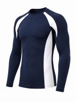 Chemises de protection anti-UV pour hommes - Manches longues en spandex pour tous les sports et activités de plein air - Respirantes, anti-UV, séchage rapide