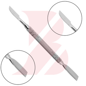 Professional Cuticle Pusher Sharp Blade Dead Skin Remover Stainless Steel Nail Scraper Manicure Tool for Salon Use - Product Image 2