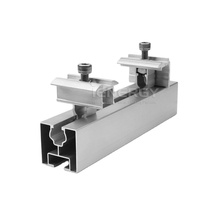 Pince de fixation solaire en alliage d'aluminium 30-40 mm pour l'installation de panneaux solaires sur toiture