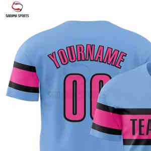 Maillots de baseball personnalisés respirants et de softball en gros avec sublimation, maillots de baseball vierges et t-shirts – Vente chaude - Product Image 5