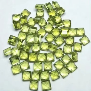 หินเพอริโดสำหรับเจียระไนเหลี่ยมเพชรพลอยสีเขียวธรรมชาติขนาด3มม. สำหรับการทำเครื่องประดับล่าสุดราคาไม่แพง - Product Image 2