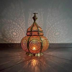 Decorative Moroccan Customised Decorative Outdoor Indoor, Metal <b>Candle</b> <b>Lanterns</b> Farmhouse Floor & Hanging <b>Lanterns</b> - Product Image 4