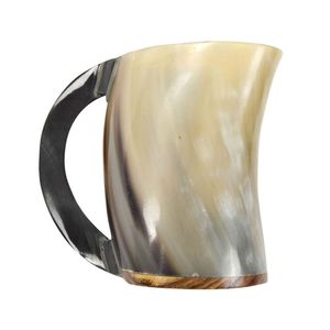 African Buffalo Horn Mugs-Eco-Friendly Viking Drinking Horn Mug Handle Customizable Logo High Quality Vintage Classic - Product Image 5