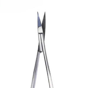 Premium Curved Sharp Tip Spring Manicure Scissors Custom Logo Precision Cuticle Trimming Stainless Steel Right-Handed Steel - Product Image 3