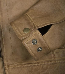 Veste en cuir pour homme, design tendance, haute qualité, meilleur prix, veste en cuir de moto pour homme. - Product Image 6