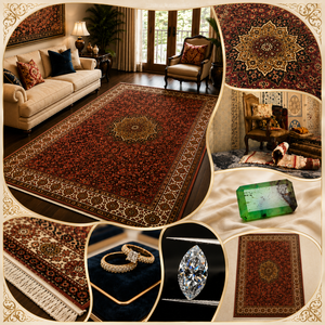 Alfombra de Lana Artesanal Diseñada para Brindar Comodidad, Calor y Estilo a tu Hogar - Product Image 4