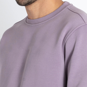 Sudadera Personalizada con Logotipo para Hombre, Cuello Redondo, Algodón Premium, Forro Polar de Poliéster, Informal de Invierno, Holgada, Ecológica, Transpirable, para Gimnasio - Product Image 6