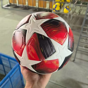 ลูกฟุตบอลใหม่ หนัง PU น้ำหนักเบา สำหรับการแข่งขันและฝึกซ้อม คุณภาพสูง รับผลิตตามสั่ง บริการ OEM เป็นมิตรกับสิ่งแวดล้อม - Product Image 2