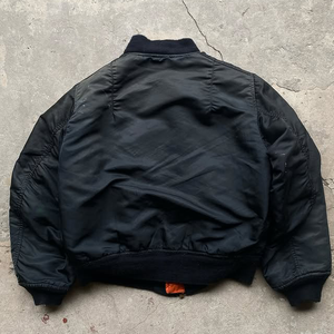 Chaqueta Bomber Morada Extra Grande Personalizada para Hombre y Mujer, Chaqueta de Piloto MA-1, Abrigo Acolchado de Invierno, Impermeable, Satinado, Estilo Urbano - Product Image 3