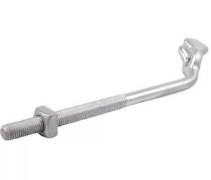 Vis à tête ronde avec écrous, laiton naval, acier inoxydable SS316, finition nickel chromé passivé, modèle 17 - Product Image 3