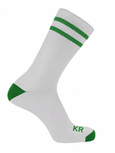 Chaussettes de yoga respirantes personnalisées avec logo sur le dessous |   Chaussettes de sport en coton 100% premium |   Résistance aux accrocs et séchage rapide - Product Image 1
