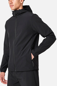 <b>Top</b> Selling Custom Men's Windbreaker Jacket And Shorts Sets Breathable Lightweight Water Resistant Jacket Set Activerwear Sets - Product Image 4