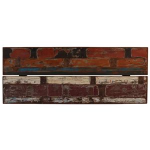 Set da Bar in legno massello di recupero in 9 pezzi collezione di mobili multicolore - Product Image 5