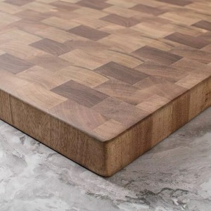 Planche à découper en bois d'acacia de qualité supérieure, planche de cuisine avec rainure profonde pour les jus, préparation alimentaire, plateau de service pour fromages - Product Image 3