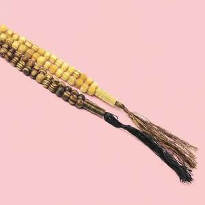 Tasbih de Madera Pulida Ecológico Hecho a Mano, Cuentas de Oración Islámicas para Hombres y Mujeres Musulmanes, para Zikr Diario, Dhikr y Meditación - Product Image 4