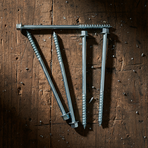 Tornillos de Cabeza Hexagonal de Alta Resistencia Clase 4.8 y 6.8 y Tornillos para Madera, Acero al Carbono Zincado, Métrico/Pulgada, Marca PDC - Product Image 1