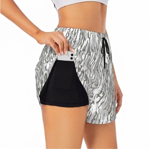 Falda Deportiva para Mujer con Estampado de Camuflaje, Cintura Media, Cordón Ajustable, Bolsillos, Secado Rápido, Tejido de Punto, Spandex y Poliéster - Product Image 5