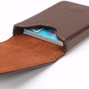 Estuche de Cuero Genuino para Cartas de Póker, Funda de Almacenamiento de Cartas, Bolsa de Cuero, Porta Cartas de Póker, Estuche Personalizado para Cartas de Póker - Product Image 1