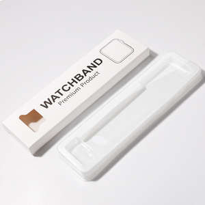 Caja de Regalo de Lujo con Logotipo Personalizado para Correa de Reloj Apple - Product Image 1