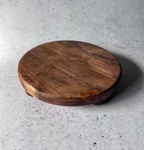 Combohome, support à cupcakes en bois moderne et luxueux, support rond pour la présentation de desserts, avec plateau de service écologique et résistant au lave-vaisselle - Product Image 2