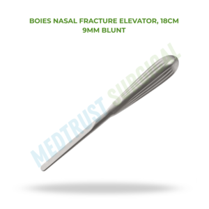 Elevador Nasal Boies para Fracturas, 18cm 9mm, Instrumento Quirúrgico ENT de Punta Roma para Elevación Nasal - Product Image 2