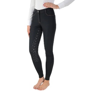 Pantalon d'équitation extensible 4 directions de haute qualité, leggings, collants, vêtements d'équitation en tissu technique au toucher doux - Product Image 1