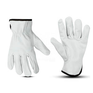 Guantes de Seguridad Industriales de Cuero con Material Resistente al Calor, Costuras Reforzadas y Ajuste Cómodo para Trabajos Pesados - Product Image 1
