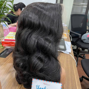 Produit phare : Perruque en cheveux humains Super Double Drawn, couleur naturelle, cheveux de luxe, précommande - Product Image 6