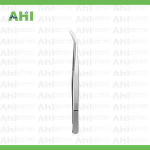 แหนบผ่าตัดทางทันตกรรมแบบแมนนวล AHI สแตนเลสสตีล ปลายงอ ได้รับการรับรองมาตรฐาน CE ระดับ Class I สำหรับใช้ในห้องไอซียู - Product Image 6