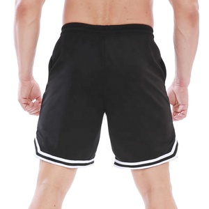 Unisex <b>Men</b> <b>Shorts</b> Plain 100% Polyester Mesh Quick Drying Basketball <b>Shorts</b> Custom Embroidery Logo <b>Men</b> Fitness Running <b>Shorts</b> - Product Image 2