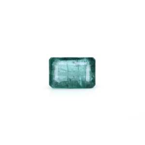 Natural Zambian Emerald 7.7 Carat Loose Gemstone Emerald Cut for Fine Jewelry - Product Image 1