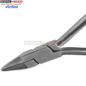 Professional Dental <b>Flat</b> <b>Nose</b> <b>Pliers</b> Orthodontics <b>Flat</b> <b>Nose</b> <b>Plier</b> Stainless Steel Bulk Manufacturer Medic Instruments - Product Image 3