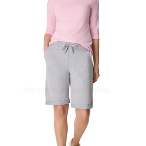 Pantalones Cortos Bermuda para Mujer, Estilo Casual de Verano, Corte Regular, Suaves y Cómodos, Transpirables, Ligeros y Ecológicos - Product Image 4