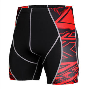 Pantalones Cortos Deportivos de Alta Calidad, Cintura Elástica Media, Transpirables, de Secado Rápido, Compresión, para Hombre, Gimnasio, Fitness, Hechos en Pakistán, 100% Algodón - Product Image 1