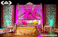 Plus joli décor Mehndi extérieur balançoire Jhula balançoire de mariage Mehendi décor à la maison belle balançoire Jhula pour Teej célébration USA