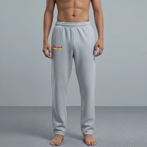 Pantalons de sport légers personnalisés pour hommes avec logo, rayures latérales, style streetwear décontracté, pantalons d'entraînement OEM pour hommes - Product Image 5