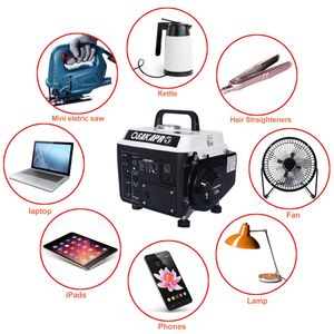 Generador Portátil a Gasolina, Cumple con EPA, Bajo Nivel de Ruido, Unidad para Exteriores, para Uso Doméstico - Product Image 2