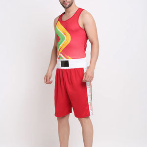 Ropa de Entrenamiento de Kickboxing de Tela Ligera de Poliéster 100% de Alta Calidad, Traje Deportivo para Entrenamiento Diario de Kickboxing - Product Image 3