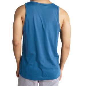 เสื้อกล้ามผู้ชายขายส่ง ผ้าฝ้าย 100% แบบไม่มีแขน มีกระเป๋าเสื้อ ดีไซน์ลำลอง ใส่ไปชายหาด ออกกำลังกาย หรือใส่เล่นกีฬา รับสั่งทำ - Product Image 2