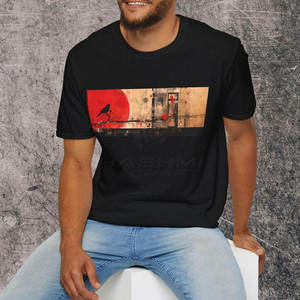T-shirt 100% coton de qualité supérieure, Style d'été, en coton mousse, Speed of Light Broken-Planet, T-shirt pour hommes - Product Image 4