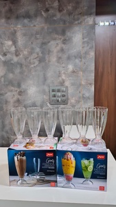 Ensemble de gobelets à vin en verre trempé Anax 400 ml Design moderne transparent 1 pièce - Product Image 4